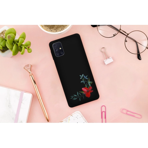 Etui MATT FLOWER do SAMSUNG GALAXY M31S